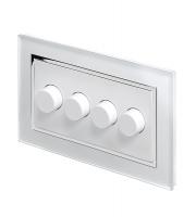Retrotouch Crystal 4G 2 Way Rotary LED Dimmer (White CT)